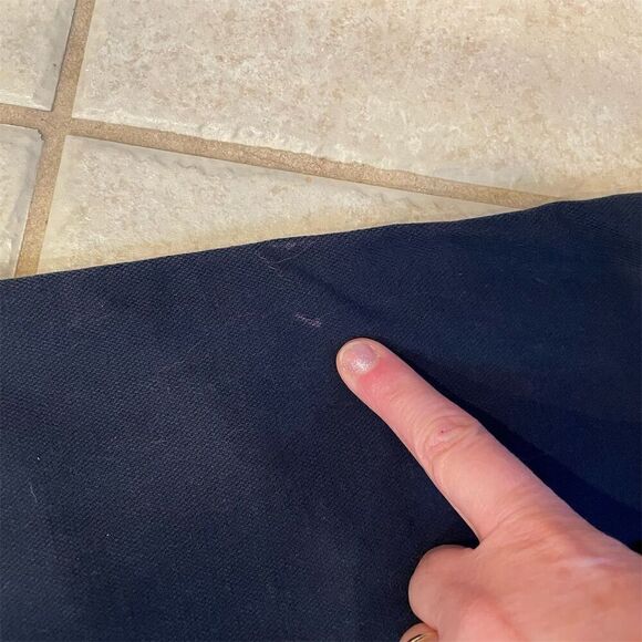 L.L. Bean Women's Cargo Pants Size 14 Blue Lined Casual Durable - Picture 6 of 11